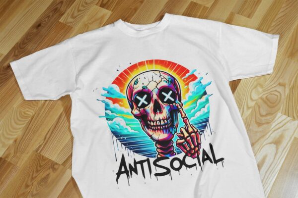 Camisetas Oversize – Anti Social Streetwear | Estilo urbano y minimalismo rebelde - Image 7