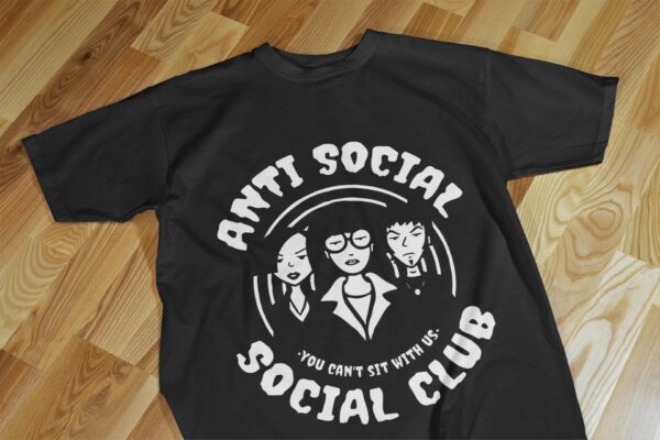 Camisetas Oversize – Anti Social Streetwear | Estilo urbano y minimalismo rebelde - Image 4
