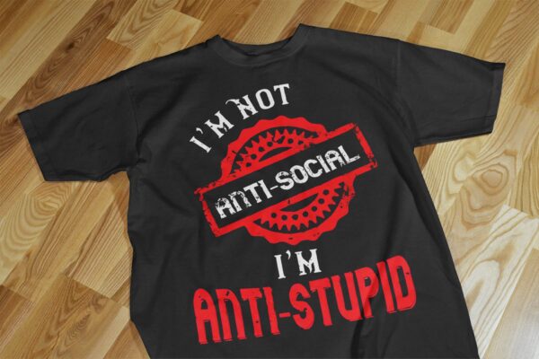 Camisetas Oversize – Anti Social Streetwear | Estilo urbano y minimalismo rebelde - Image 3