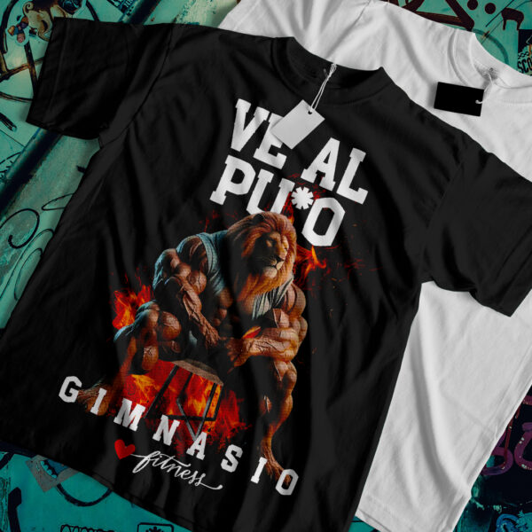 Camisetas Oversize Gym – Frases Virales y Diseños Animales | Edición Limitada TOCTOC - Image 9