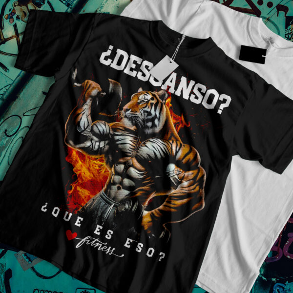 Camisetas Oversize Gym – Frases Virales y Diseños Animales | Edición Limitada TOCTOC - Image 14