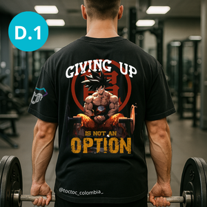 Camisetas Oversize – Guerreros Fitness | Inspiradas en Dragon Ball y Cultura Gym